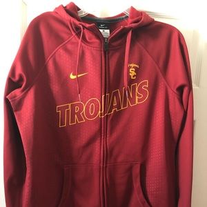 Women’s Nike Crimson USC Trojan hoodie sweatshirt